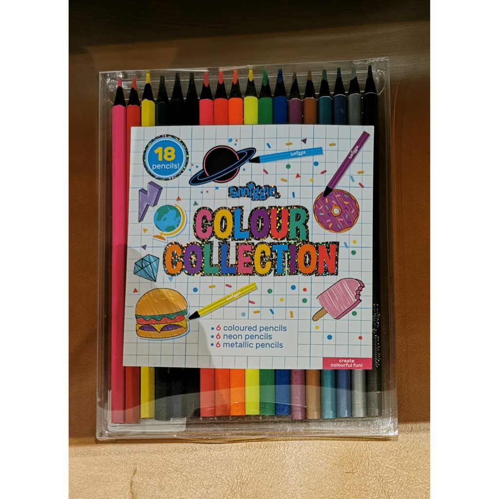 ดินสอสีcolour collecion smiggle