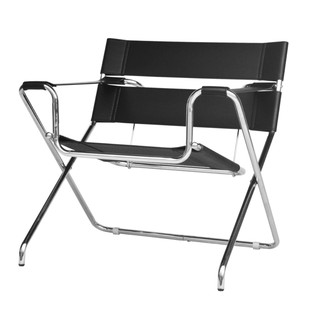 🛋 เก้าอี้พับ Wassily folding chair สไตล์ Mid Century เก้าอี้พับ ขาสแตนเลส ของแต่งบ้าน