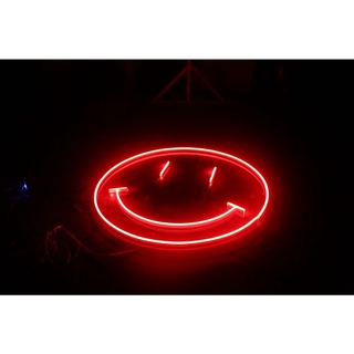 ป้าย neon smile 30x30 cm