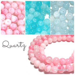 ลูกปัดหิน quartz 6mm