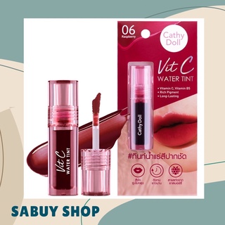 แท้-ส่งไว📢 (2.7g) Cathy Doll Vit c Water Tint เคที่ดอลล์ วิทซี วอเตอร์ ทินท์