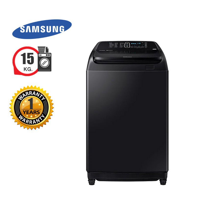 ✻[TL5SBC เงินคืน 1100] [โค้ดส่งฟรี] SAMSUNG ซัมซุง เครื่องซักผ้าฝาบน 15 กิโล รุ่น WA15R6380BV/ST