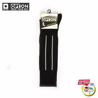 OPTION SOCK  Long สีดำPTION SOCK  Long สีดำ