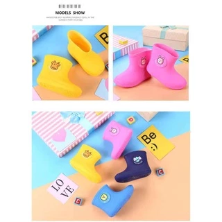 OK SHOPรองเท้าบูทสั้นกันฝน ลายการ์ตูนสัตว์ NO.688