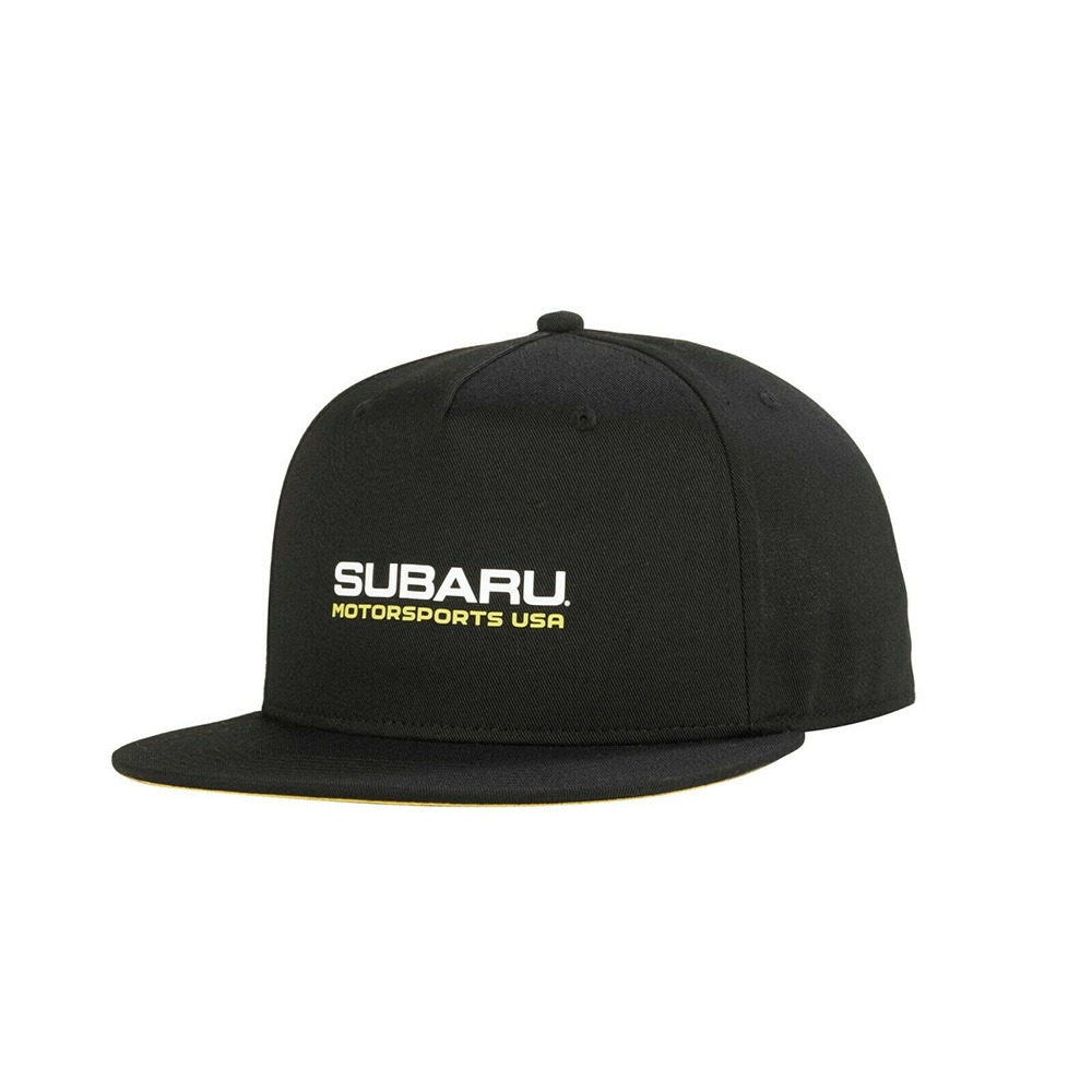 Subaru Motorsports Usa Logo Recycled Chino Cap หมวกแก็ปสําหรับเล่นกีฬาแข่งรถ