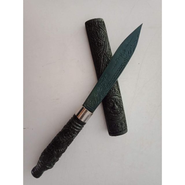 มีดหมอเหล็กน้ำพี้หัวปู่ฤาษีใบมีดยาว5นิ้ว เล่มละ600บาทรับฟระกันของชะรุด