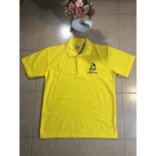 🌸🍃เสื้อPoLoสีเหลืองจันทร์👏🏻Mอก 40"🍃🌸