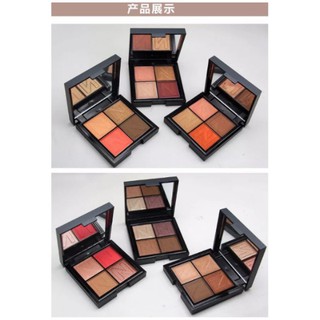 NOVO Bright Charming 3D 4Colors Pearl Eye Shadow Light Dumb Eye Shadow Disk อายแชโดว์ หลากสี สวยมาก พร้อมส่ง