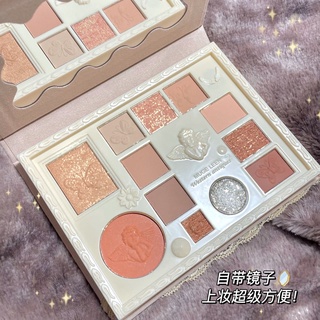 Muge LEEN อายแชโดว์พาเลท 12 สี กันน้ํา เรียบเนียน สําหรับแต่งหน้า