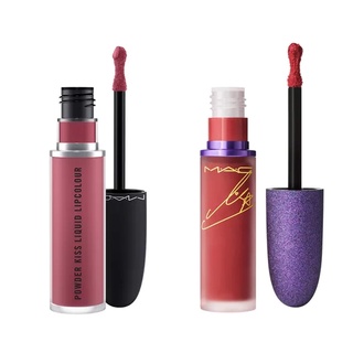 MAC COSMETIC Powder Kiss Liquid Lipcolour และ M·A·C x L Collection Powder Kiss Liquid Lipcolour (Limited Edition)