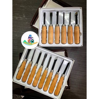 Seikai เครื่องมือแกะสลักไม้6 และ8ชิ้น รุ่น SE600/SE800