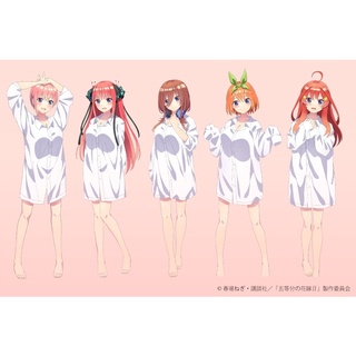 🌟Lot JP🇯🇵 The Quintessential Quintuplets Nakano Fascinity Figure แฝดห้า