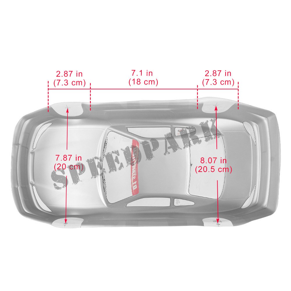 1/10 RC รถ Nissan S15 1/10 PVC พ่นฟรีถ้วยไฟท้าย Wing Drift King hsp mst 3R D5S - รูปที่ 4