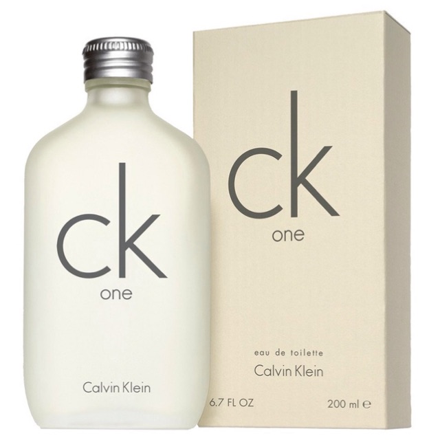 น้ำหอม Calvin Klein CK One ขวดใหญ่ 200 ml ของแท้ 1,000,000% พร้อมกล่อง ส่งฟรี