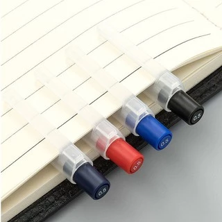 ปากกาลูกลื่นหมึกเจลเรียบ MUJI ใหม่ล่าสุด 100% Knock Type-Made In Japan
