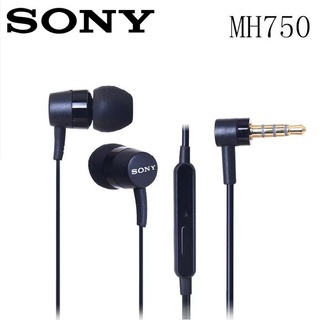 100% Original Sony MH750 in Ear earphone BASS Subwoofer xperia series earbuds