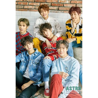 โปสเตอร์ รูปถ่าย บอยแบนด์ เกาหลี Astro 아스트로 (2016) POSTER 24"x35" Inch Korea Boy Band K-pop Groups V2