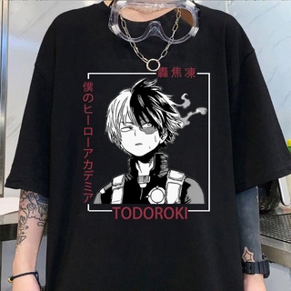 Tee - MyHeroAcademiaBakugouKatsukiพิมพ์เสื้อยืดคอกลมเสื้อแขนสั้นแสนสบาย