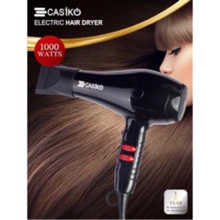 🔥 CASIKO ไดร์เป่าผมไฟฟ้าขนาด 1000W 🔥สินค้ามาแรง