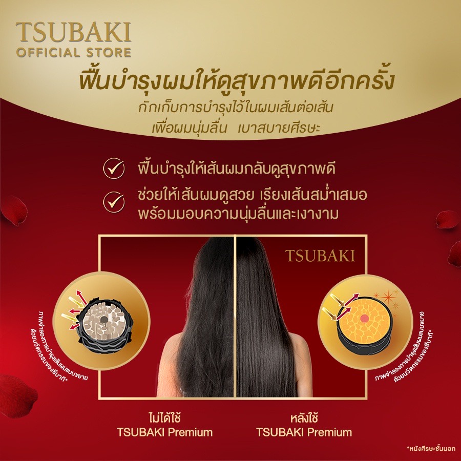 TSUBAKI by Shiseido Moist Repair Premium Shampoo Conditioner Treatment