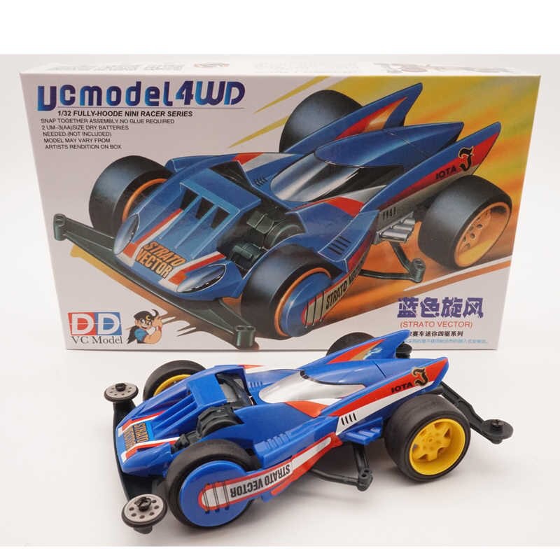 รถทามิย่า  Tamiya Strato vector มอเตอร์ขับหน้า Mini 4WD Let's & Go รถทามิย่าขับหน้าแรงๆ รถตรงปก ราคา