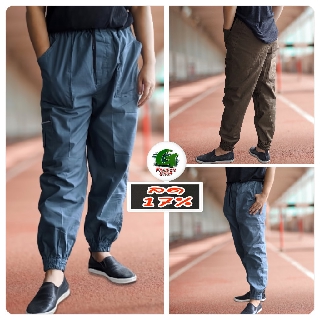 🏃‍♂️ กางเกง Jogger Pants สีพื้น เรียบๆ ทรงสวย ปลายขาจั๊ม เอวยางยืดมีเชือกผูกปรับขนาด เนื้อผ้าคอตตอน ใส่สบายๆ (BP-0705)