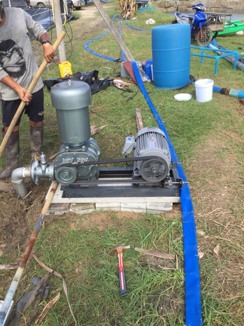 เครื่องให้อากาศ Root blower 3”