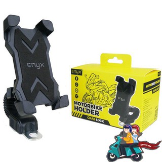 ที่ยึดมือถือ ENYX MotorBike Holder ที่วางโทรศัพท์ กับมอเตอร์ไซต์ Grab Lock