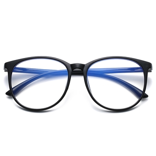 (HENGHA)COD แว่นตากรอบใสแฟชั่นเกาหลีสำหรับผู้หญิงแว่นตาป้องกันรังสีย้อนยุครอบ