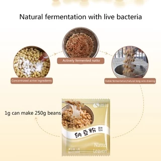 Be>10 ชิ้น วัฒนธรรมเริ่มต้น นัตโตะ สําหรับสุขภาพ บาซิลลัส ซับทิลิส ทําที่บ้าน ครัวเรือน