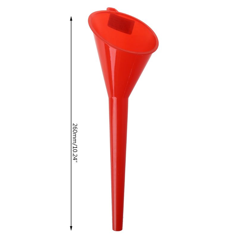 ROX Car Refueling Multi-Function Plastic Long Neck Oil Funnel for All Automotive Oil