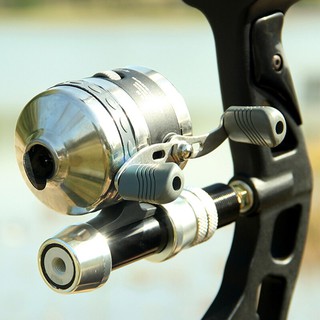 BL25 Archery Fishing Reel Slingshot Compound Bow Hunting Shooting Accessories Stainless Steel Metal Wheel Fishing Reel