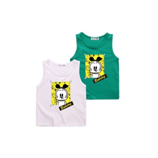 โปรโมชั่น : เสื้อกล้ามเด็กทารก ผ้าฝ้ายแท้ ลายการ์ตูน 8 สี