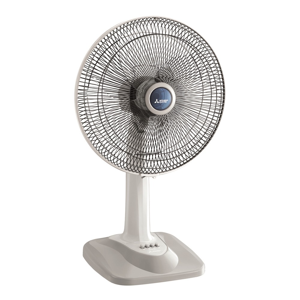 พัดลม Mitsubishi ตั้งโต๊ะ 18 นิ้ว เลือกสีด้านใน รุ่น D18-GW คละสี ของแท้ รับประกัน มอเตอร์ 5 ปี