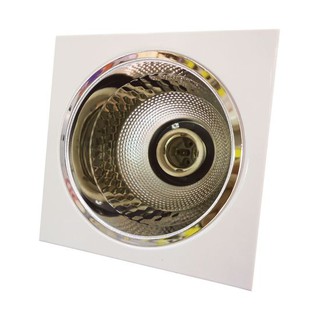 Downlight DOWNLIGHT CS4013-WH CARINI MT WH 4" SQ Neon track downlight Light bulb โคมไฟดาวน์ไลท์ โคมไฟดาวน์ไลท์ ทรงเหลี่ย