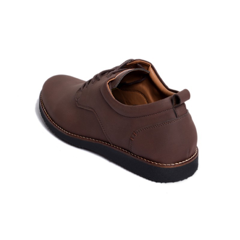 รองเท้าลําลองผู้ชาย Derby Footstep Footwear Alaska Darkbrown