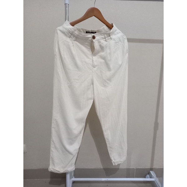 Zara Broken White Baggy Pants ( M ถึง L )
