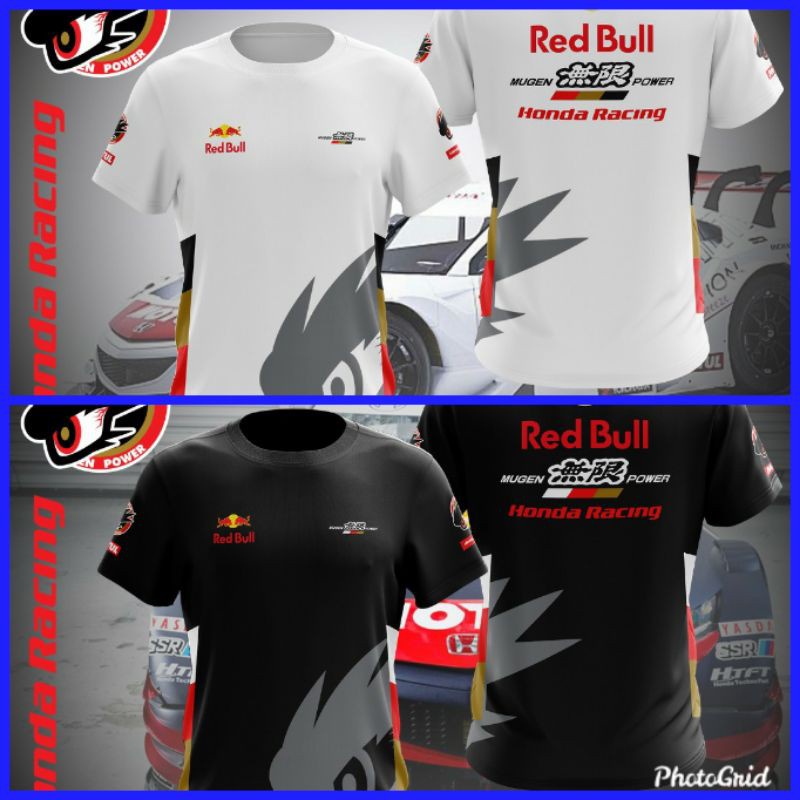 Azman shopเสื้อยืดระเหิด MUGEN REDBULL