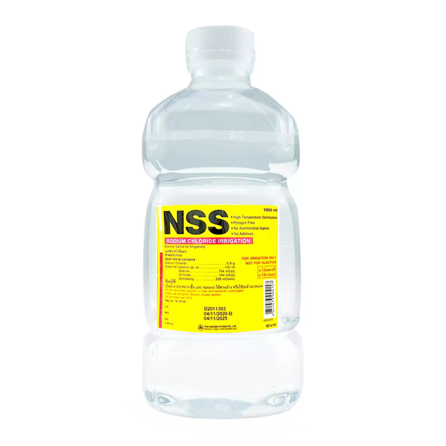 เปร ยบเท ยบน ำเกล อ 1000ml น ำเกล อยกล ง Nss Normal Saline น ำเกล อลดส ว ขวดปากกว าง 1000 Ml 10 ขวด ไทนคร ฉลากเหล อง ส งฟร Thai Garnish