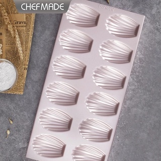 CHEFMADE พิมพ์มาเดอลีน  Madeleine cake mold 12 Cavity Non-Stick WK 9849