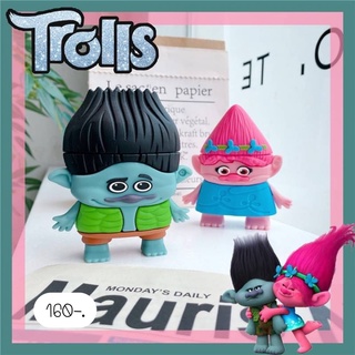 พร้อมส่ง 2 ลาย เคสแอร์พอต เคสแอร์พอดงานซิลิโคน 🍧 POPPY , TROLLS