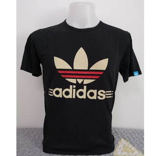 เสื้อยืดแฟชั่น adidas เสื้อยืดคอกลม Cotton 100%