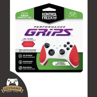 KontrolFreek [ของแท้ มือ1] : Performance Grips for XBOX (series X|S + ONE) : INFERNO RED | ROUGE # Grip # case # Kontrol