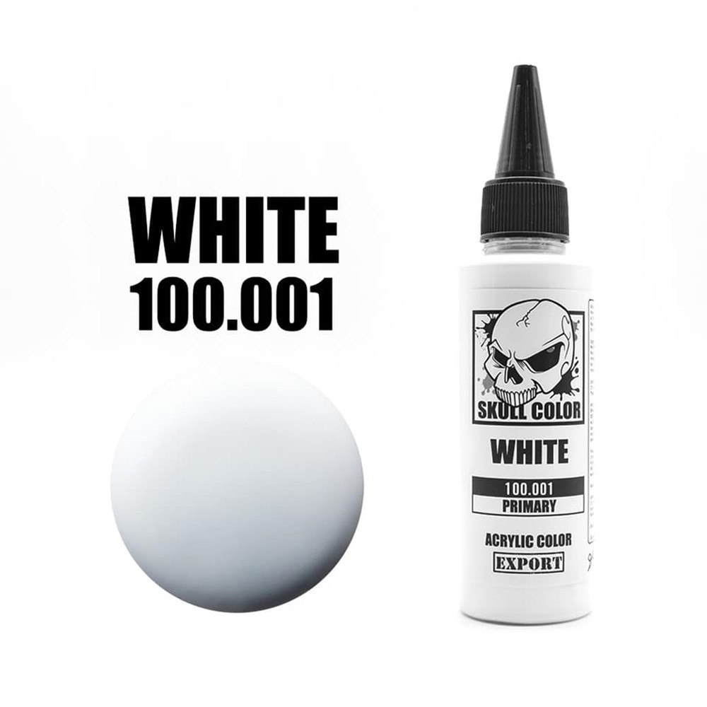 Skull Color No.01 White 60 ml.