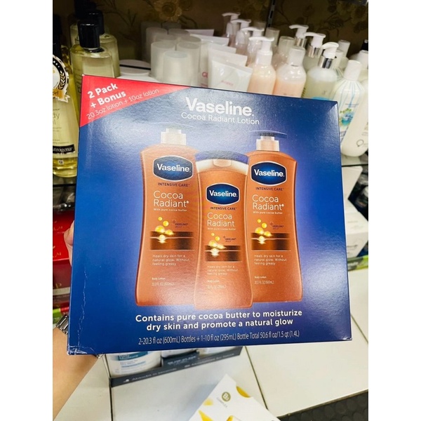 vaseline body lotion small size