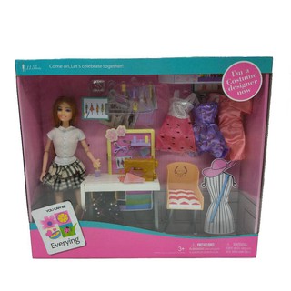 ตุ๊กตาเด็กผู้หญิง ร้านตัดเย็บเสื้อผ้า   LX300-86 / LX200-88 bjd ตุ๊กตา แต่งตัวตุ๊กตา
