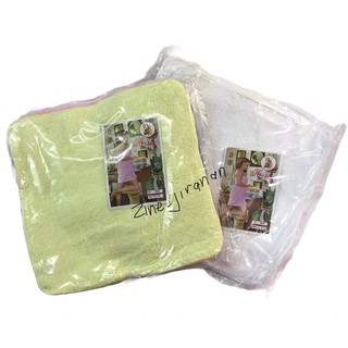 PATTANA ยกโหล ผ้าขนหนู ขนาด 11x11 สีขาว คละสี(สีหวาน) ตราหัวม้า (Horse) 12 ผืน : 1 โหล