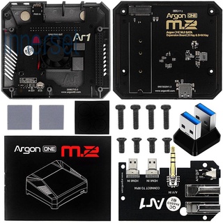 [Innerset] Argon One M.2 อะแดปเตอร์อลูมิเนียมอัลลอยด์ สําหรับ Raspberry Pi 4B