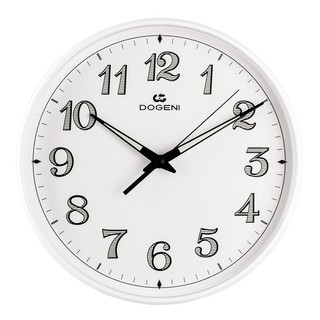 clock WALL CLOCK PLASTIC10.5"WNP015WT DOGENI Home decoration Home &amp; Furniture นาฬิกา นาฬิกาแขวน พลาสติก 10.5 นิ้ว DOGENI