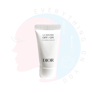 [พร้อมส่ง] *ขนาดทดลอง* Dior Prestige La Mousse OFF/ON Foaming Cleanser 5ml